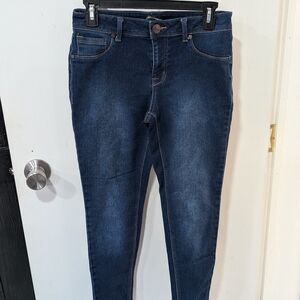 A3 Design Women's Skinny Jeans - Dark Blue